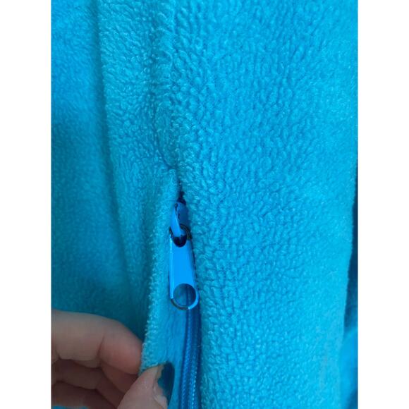 Columbia Full Zip Fleece Jacket Blue 18-20 - Picture 6 of 8